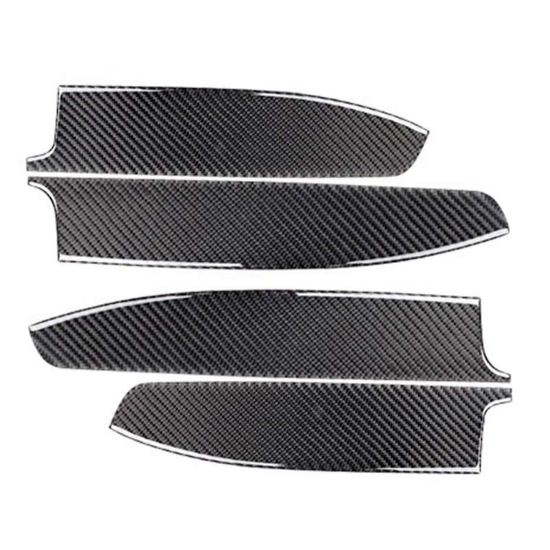 Armrest Panel Sticker Durable Carbon Fiber Waterproof Inner Door