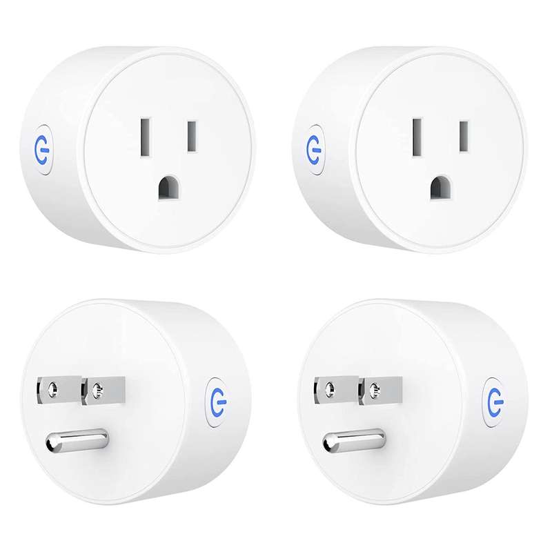 Smart Plug for Alexa and Google Home,wifi Socket with Timer, Us Plug