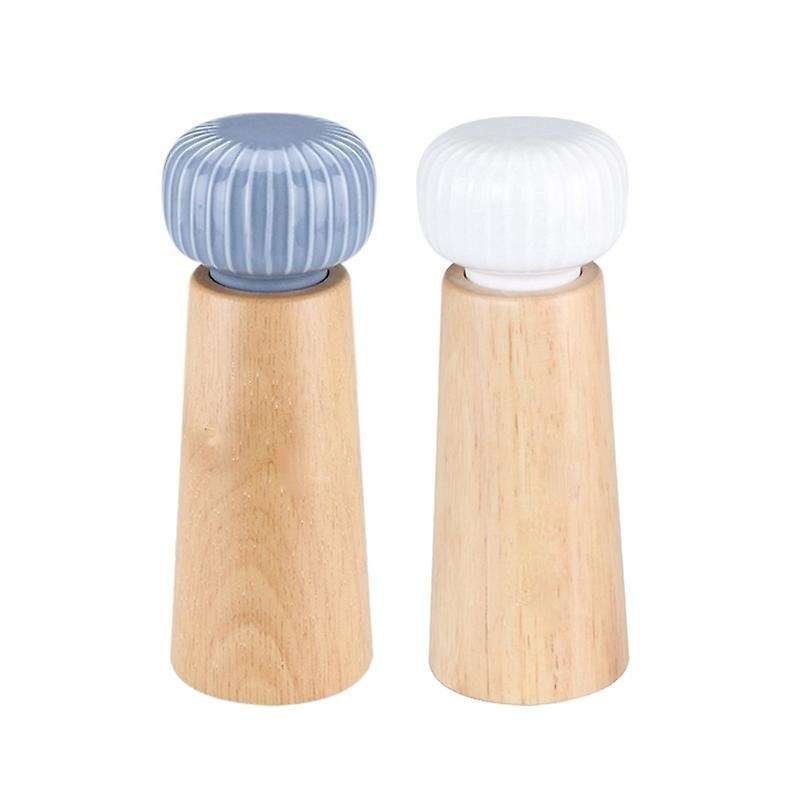 Salt and Pepper Mill, Adjustable Ceramic Grinder with Ceramic Rotor