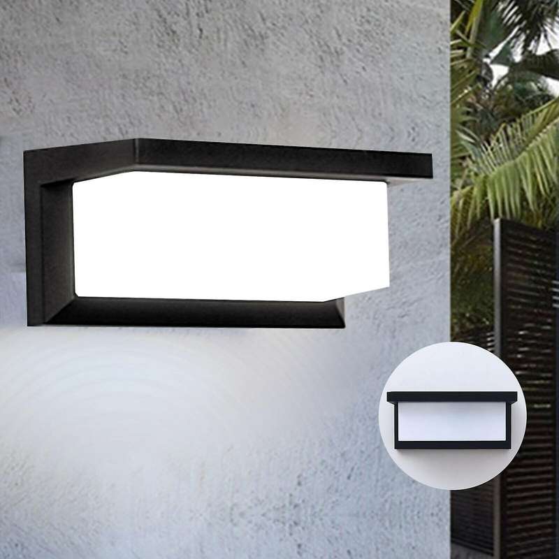 18w Led Outdoor Light with Motion Detector Human Body Motion Sensing