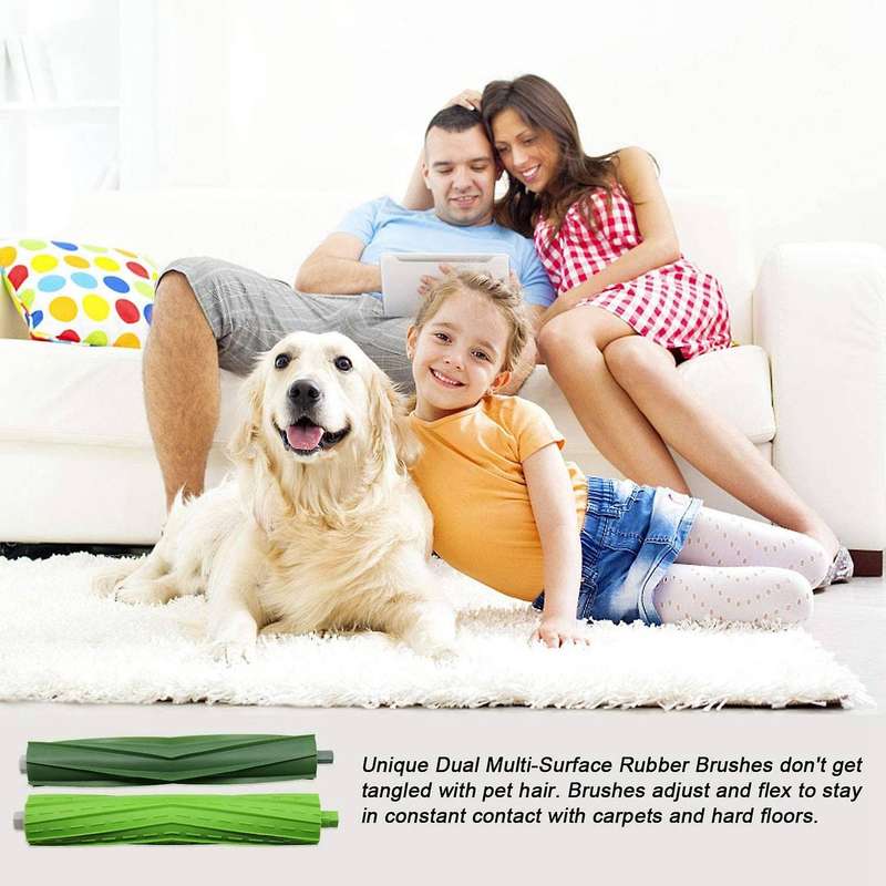 8 Set Of Brush Rollers for Irobot Roomba I&e Series I7 I7+i8 I8+