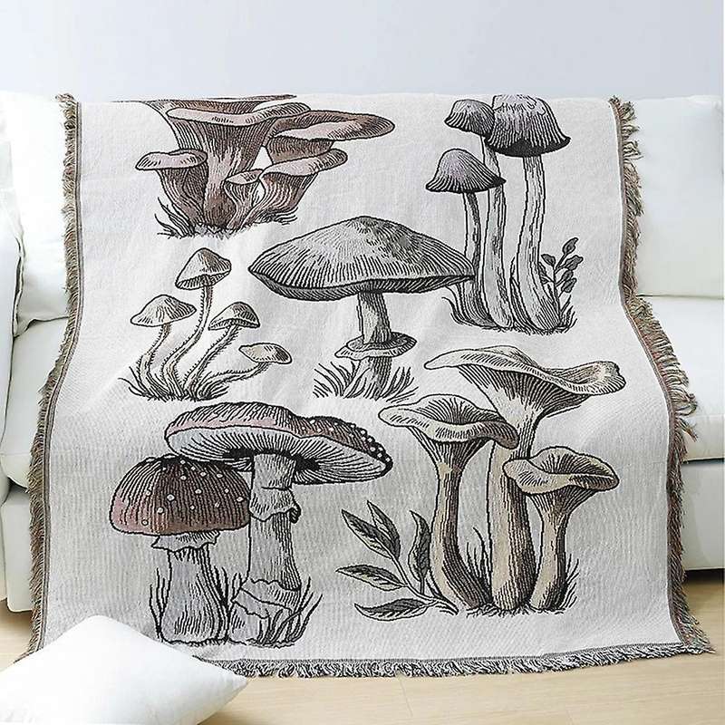 Casual Blanket Carpet Decoration Mushroom Carpet Sofa Cover