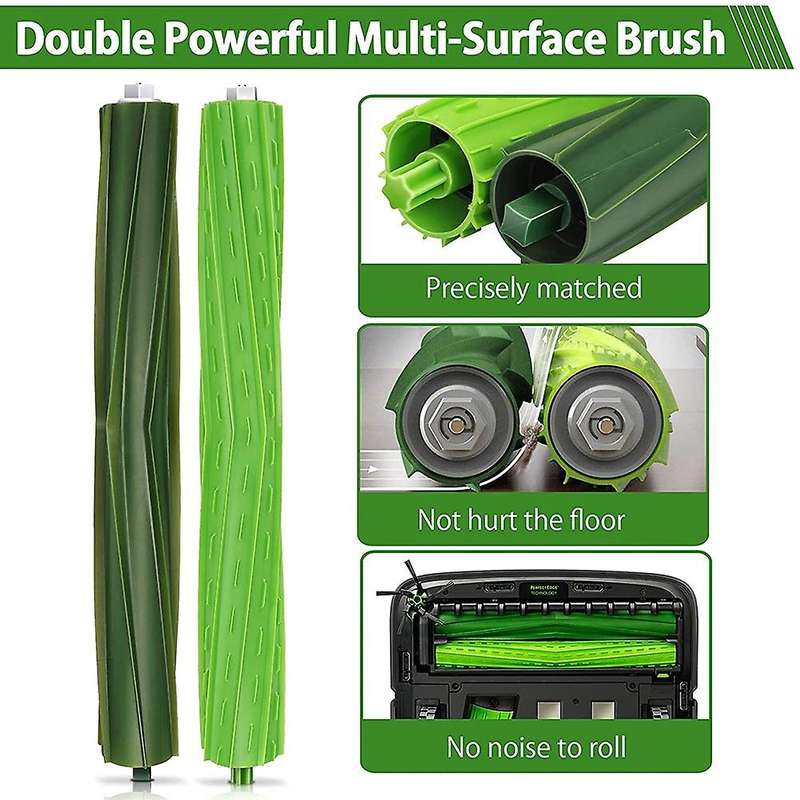 For Irobot Roomba S9+ S9 S9 Plus Robot Roller Brush Filters Dust Bags