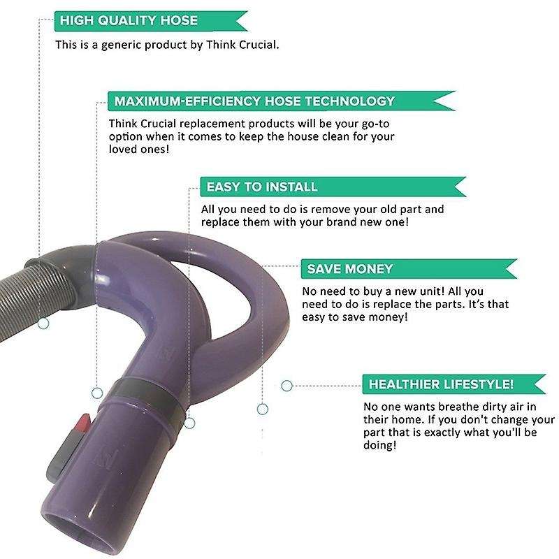 For Shark Nv350 Nv351 Nv352 Hose Handle Vacuum Cleaner 113ffj Part