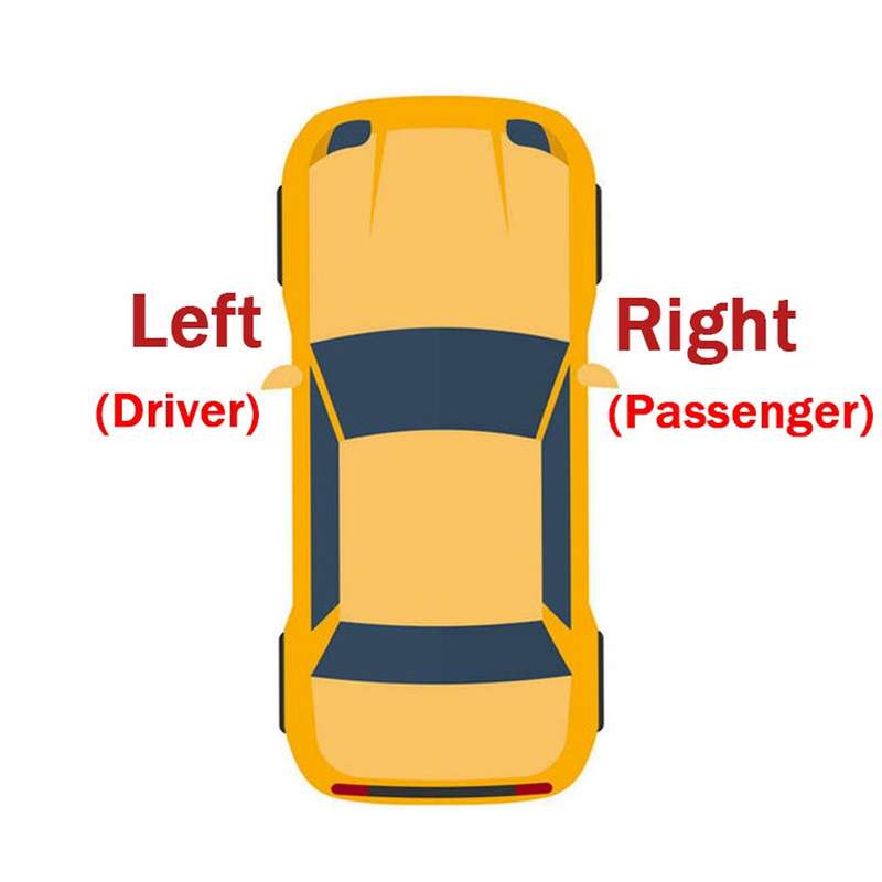 Left Right Rear View Mirror Side Lamp Indicator Flashing Lights