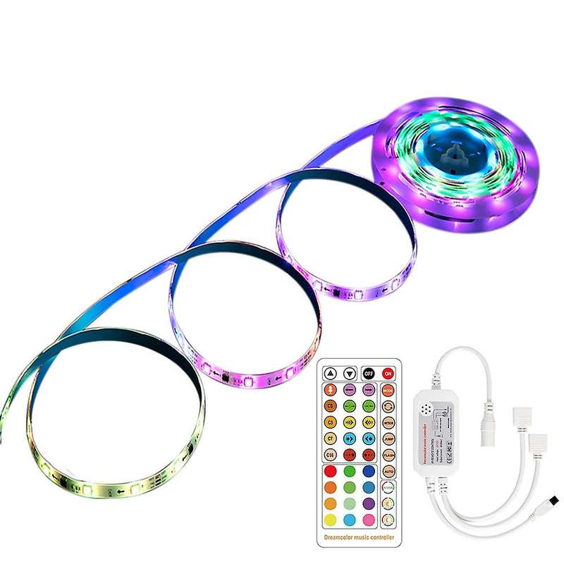 Led Light Strip 5050 Set Tuya Controller Light Strip Eu Plug