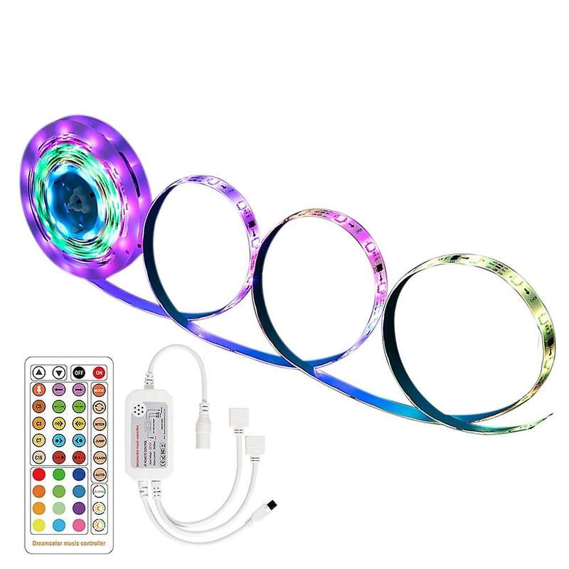 Led Light Strip 5050 Set Tuya Controller Light Strip Eu Plug