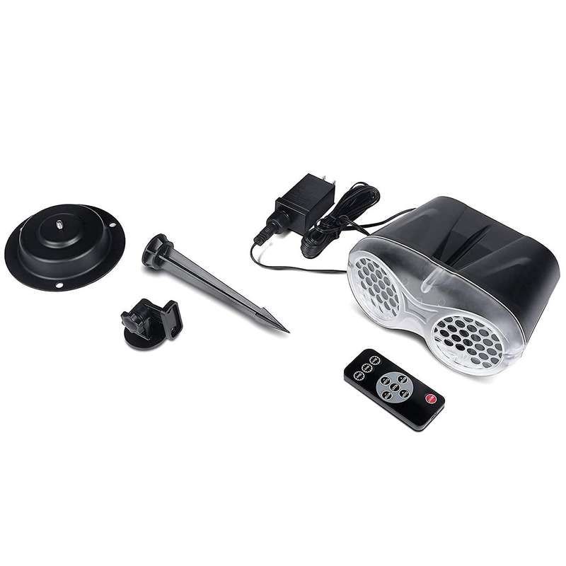 Led Binocular Rotating Snowflake Projector Lights, Waterproof Us Plug