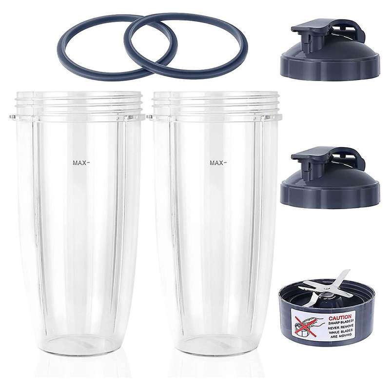 32oz Blender Cups for Nutribullet Blender 600w & 900w Models Nb-101b