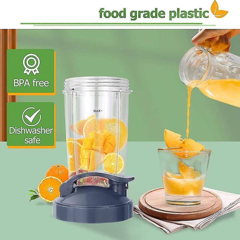 32oz Blender Cups for Nutribullet Blender 600w & 900w Models Nb-101b