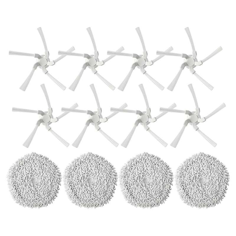 Side Brush Mop Cloths for Xiaomi Dreame W10 Robotic Vacuum Cleaner