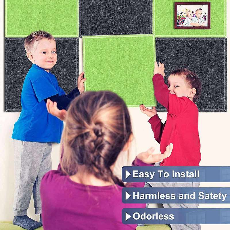 Soundproofing Panel,12x12x0.4inch for Acoustic Treatment 12 Pack