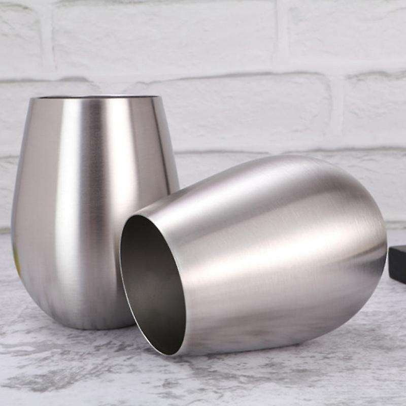 4pcs Stemless Wine Glasses Kitchen Bar for Indoor & Outdoor Camping