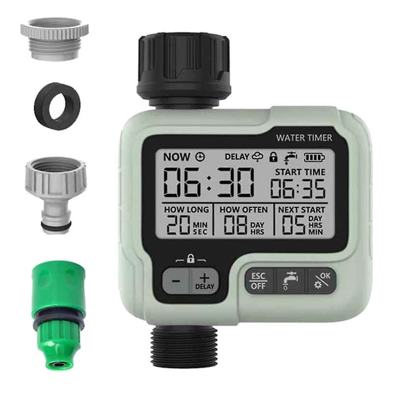 Large Screen Display Garden Watering Timer Irrigation Controller