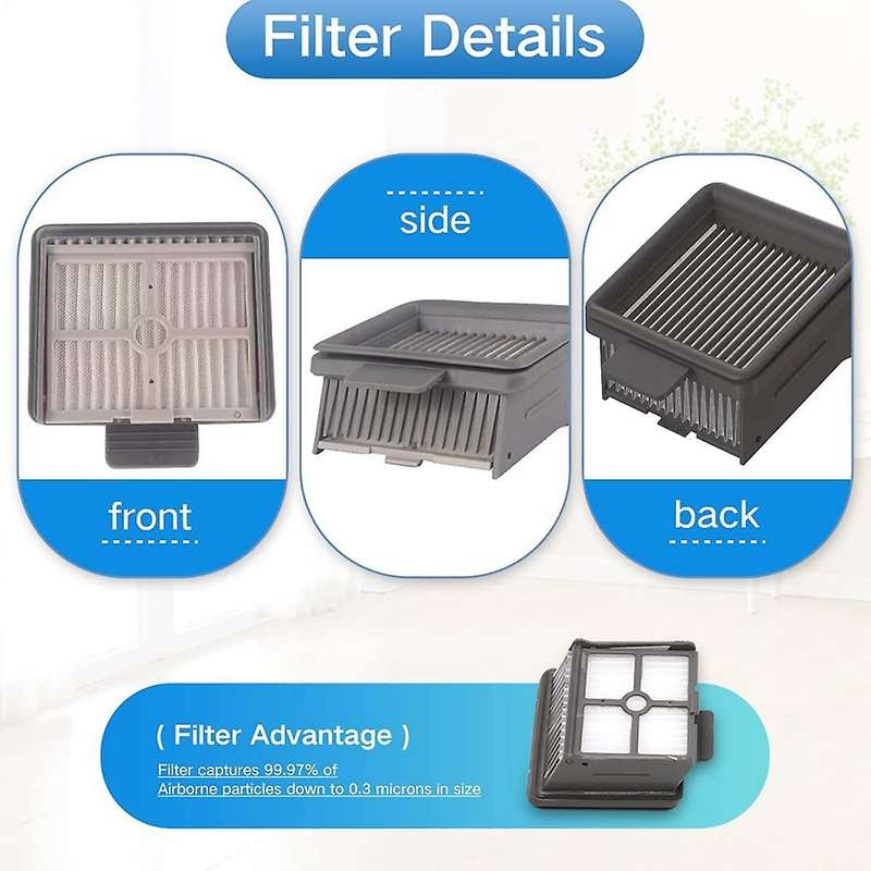Replacement Brush Roller and Vacuum Hepa Filter