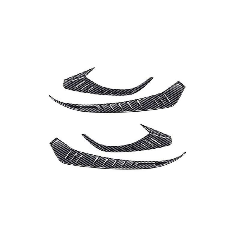For Honda Hrv Vezel 21-22 Headlight Eyebrow Eyelid Cover Carbon Fiber