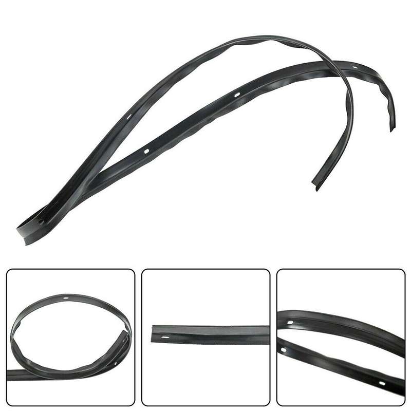 Front Bumper Hood Seal with Rivets for Dodge Challenger 2008-2019
