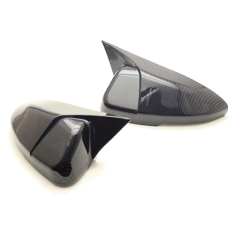 Abs Carbon Fiber Rearview Mirror Housing Side Mirror Cover Trim