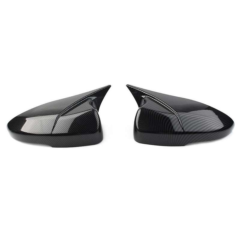 Abs Carbon Fiber Rearview Mirror Housing Side Mirror Cover Trim