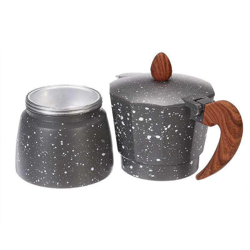 Espresso Maker Moka Pot Coffee Maker for Gas Or Electric Stove Top