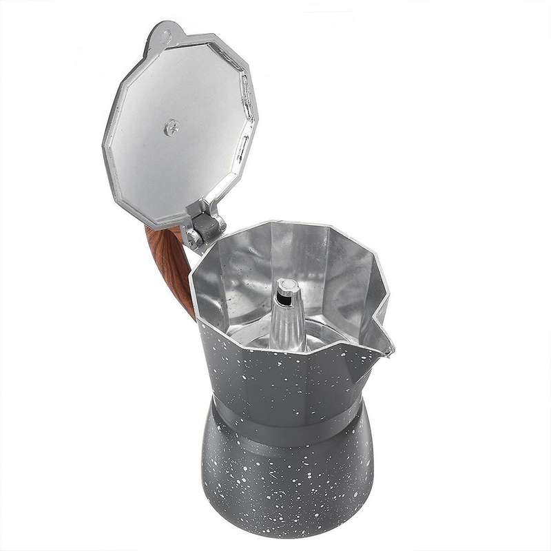 Espresso Maker Moka Pot Coffee Maker for Gas Or Electric Stove Top