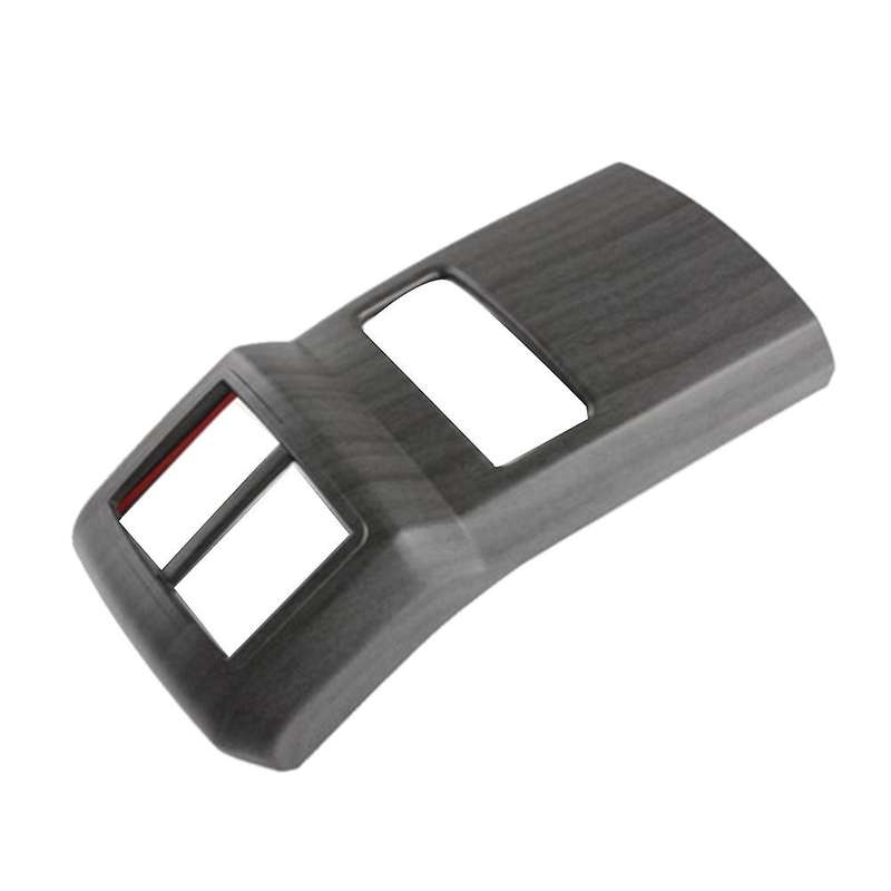 Peach Wood Car Rear Armrest Box Rear Air Vent Frame Cover Trim