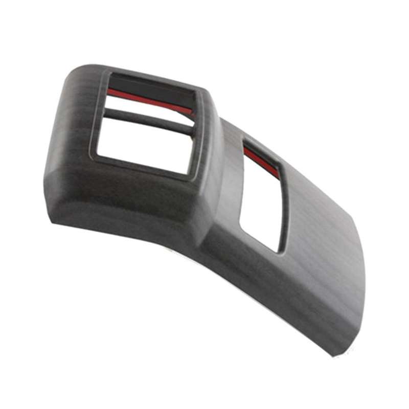 Peach Wood Car Rear Armrest Box Rear Air Vent Frame Cover Trim