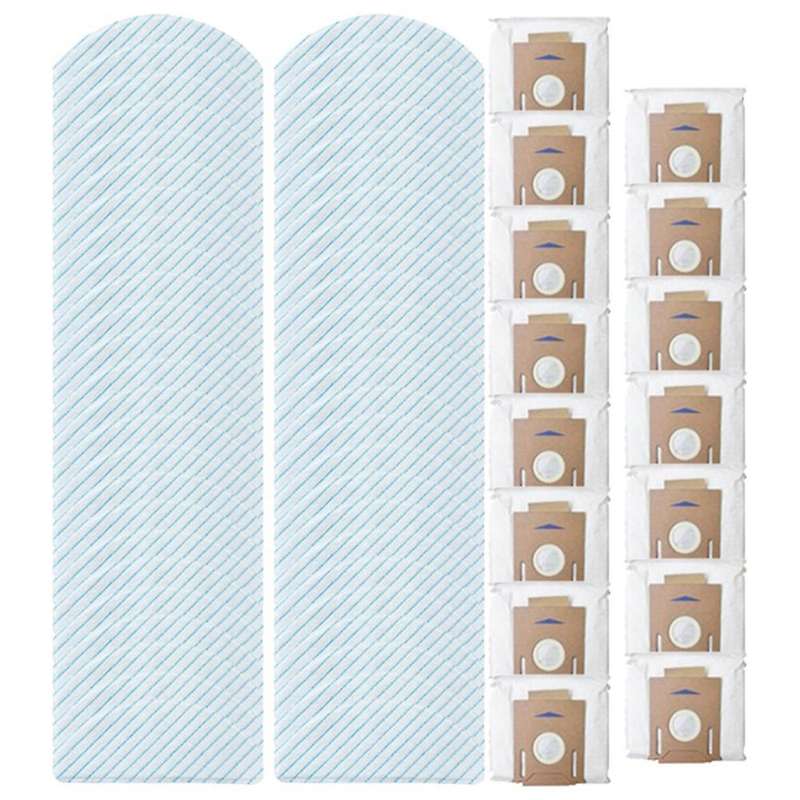65pcs for Ecovacs Deebot Ozmo T8 T8 Aivi Vacuum Cleaner Rags Dust Bag