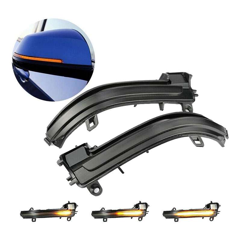 2x Car Led Dynamic Rearview Mirror Light For-bmw F20 F21 F22 F30 E84
