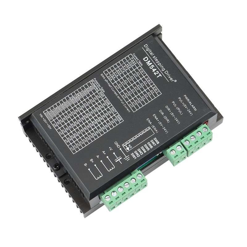 Dm542t Digital Stepper Motor Driver 1.0-4.2a 20-50vdc for Nema 17, 23
