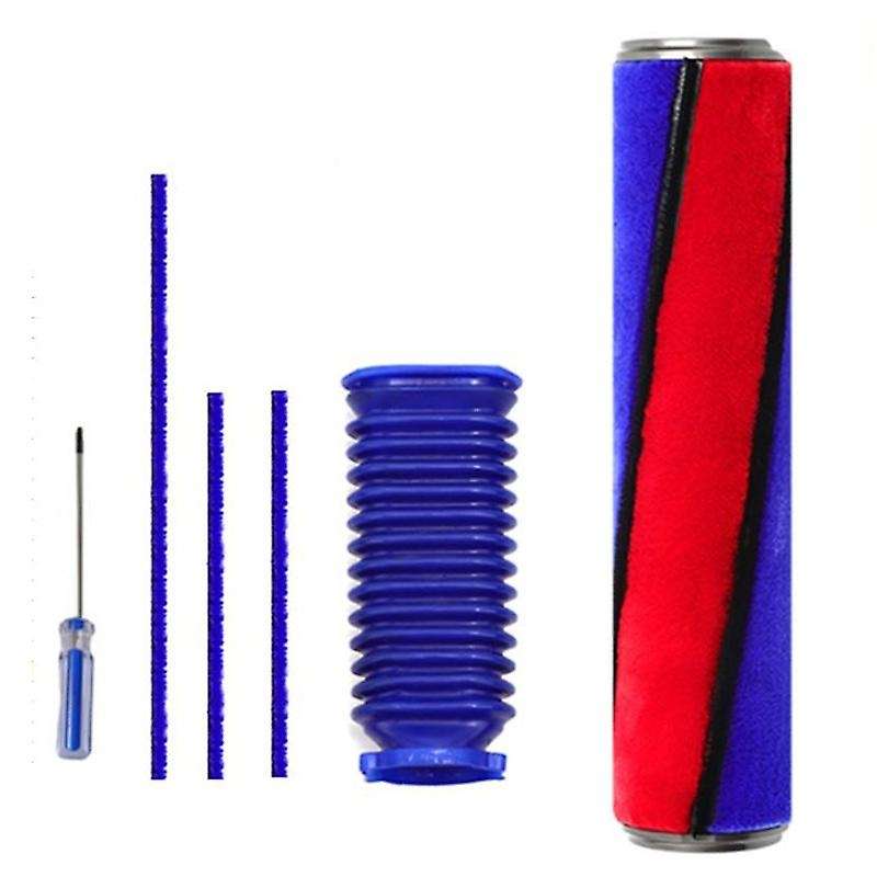 Kit for Dyson V6 Fluffy V7 V8 Sv03 Roller Brush+roller Suction Hose
