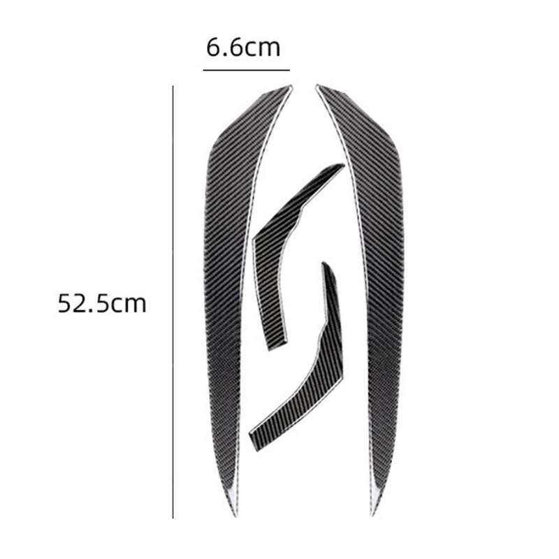 For Toyota 4runner 2010-2021 Headlight Eyelids Lamp Light Eyebrow
