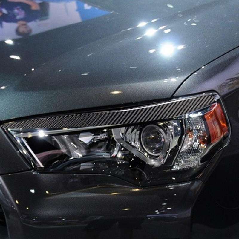 For Toyota 4runner 2010-2021 Headlight Eyelids Lamp Light Eyebrow