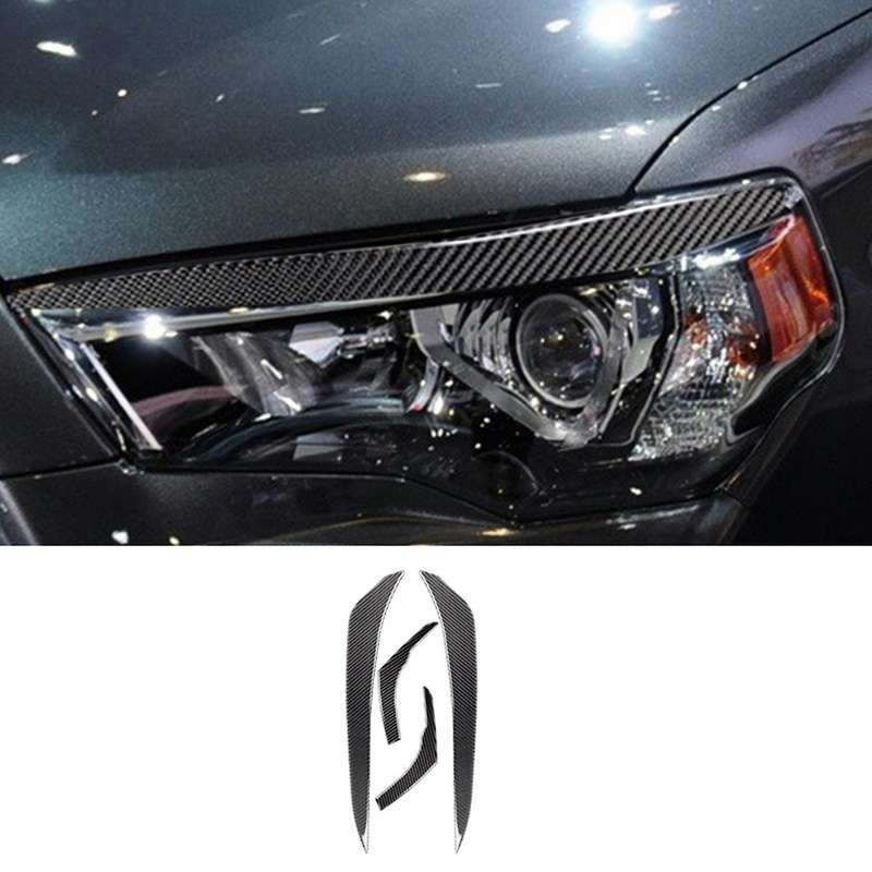 For Toyota 4runner 2010-2021 Headlight Eyelids Lamp Light Eyebrow