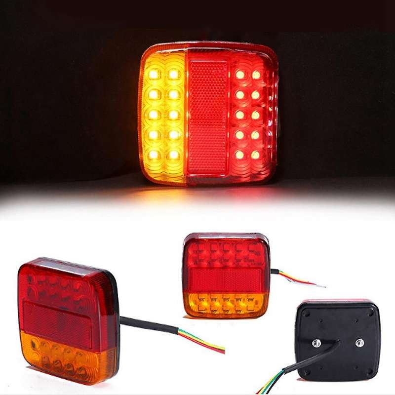4pcs 12v Trailer Led Tail Light Universal for Trailer Truck Caravan
