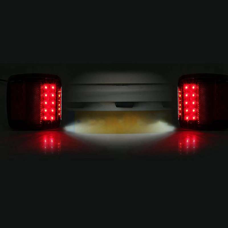 4pcs 12v Trailer Led Tail Light Universal for Trailer Truck Caravan