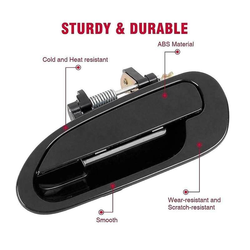 4pcs Car Front Rear Left&right Outer Door Handle for Honda Accord