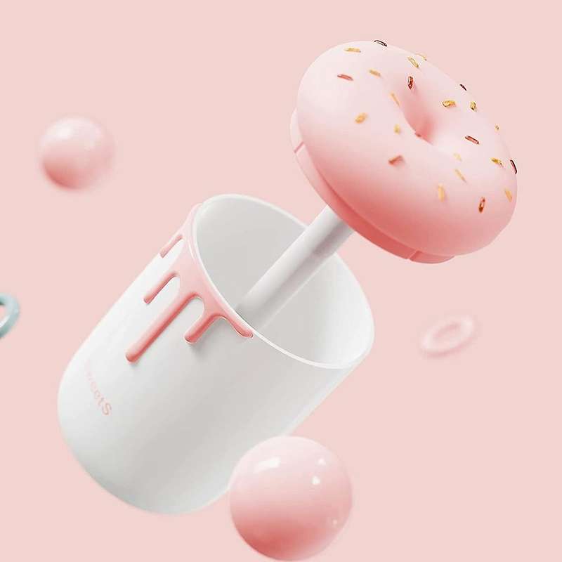 Usb Cool Mist Humidifier with Night Light,250ml for Bedroom Pink