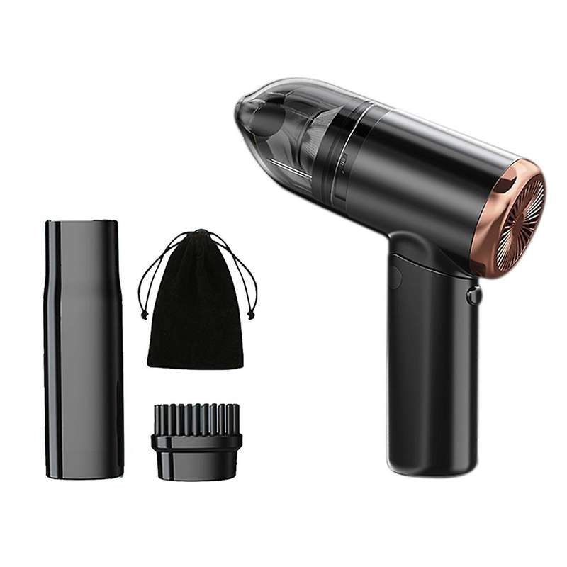 8000pa Car Vacuum Cleaner 120w Wireless Handheld Mini Portable Black