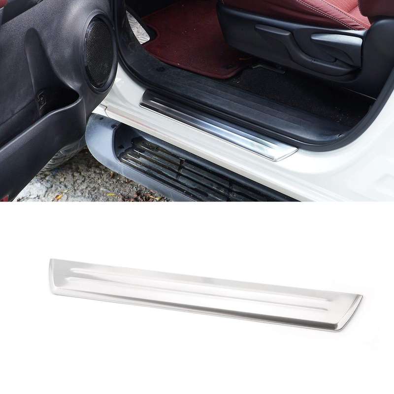 For Toyota Hilux 2015-2021 Car Outer Door Sill Scuff Plates Cover