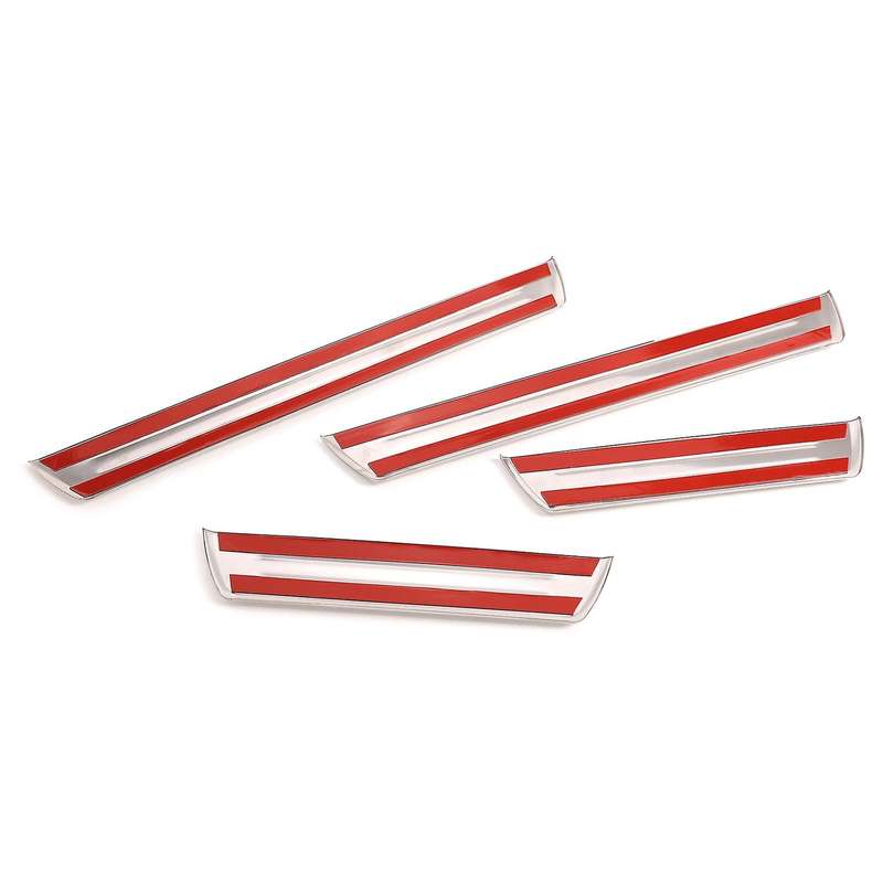 For Toyota Hilux 2015-2021 Car Outer Door Sill Scuff Plates Cover