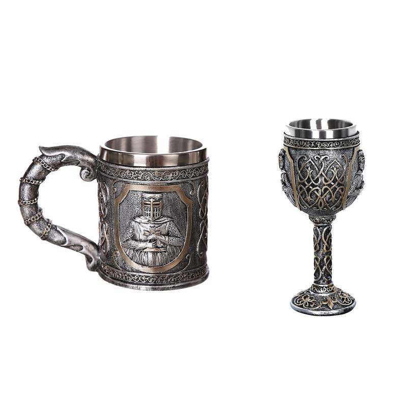 Medieval Templar Crusader Knight Mug Suit Of Armor Knight --mug