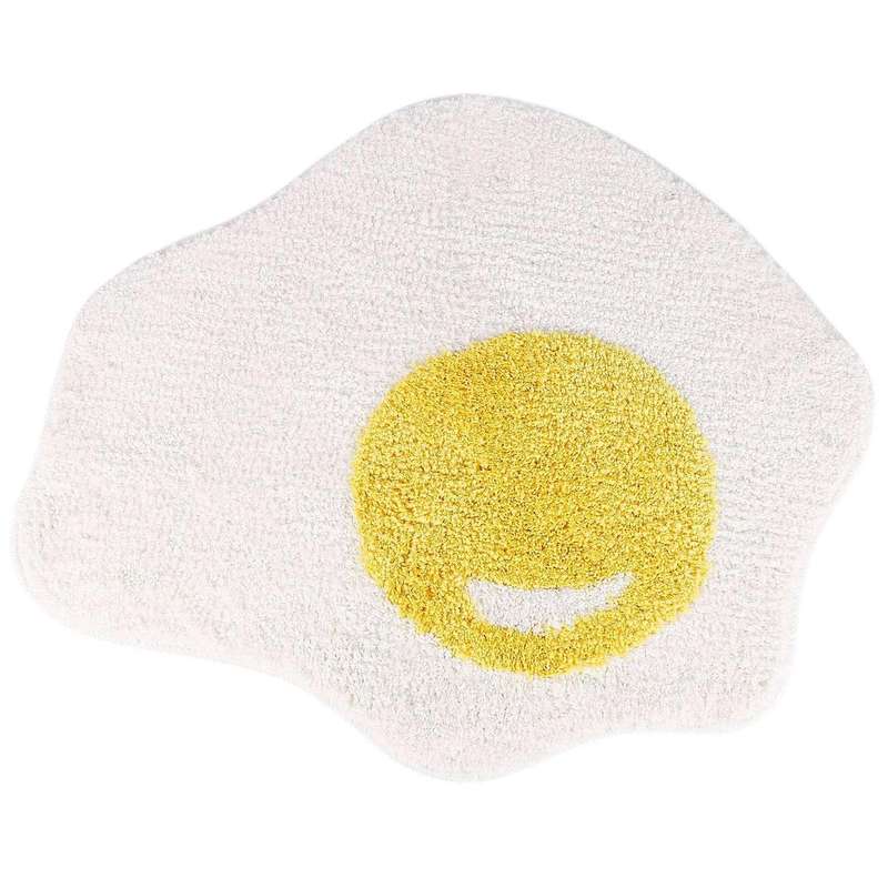 Egg Bathroom Rug Funny Entrance Carpet Area Rugs Kitchen Rug
