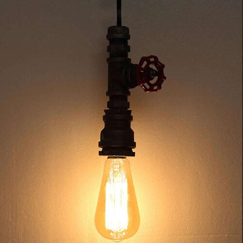 Water Pipes Pendant Light Loft Light for Balcony Stairs Bar Bedroom