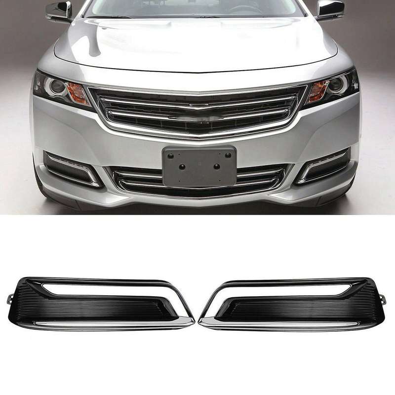 Fog Light Cover for Impala 2014-2018 Set Of 2 Left and Right Side