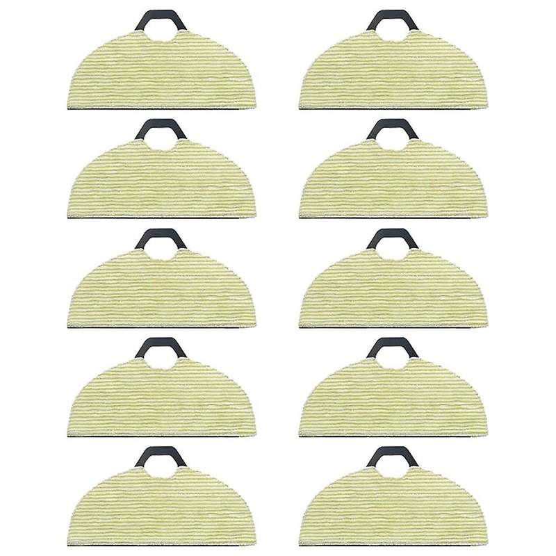 10pcs for Shark Rv2001wd Robot Vacuum Cleaner Microfiber Mop Cloth