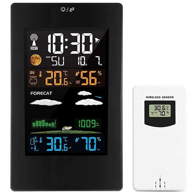 Wireless Weather Station, Digital Forecast Indoor Outdoor Thermometer