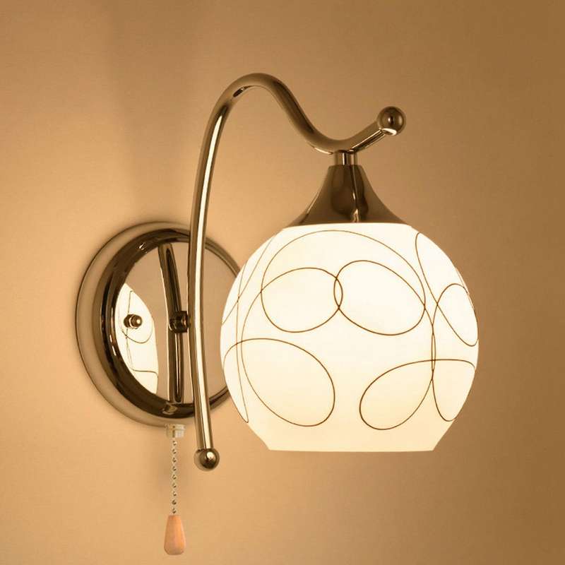 2x Modern Led Crystal Wall Light Lamp,one Head with Switch