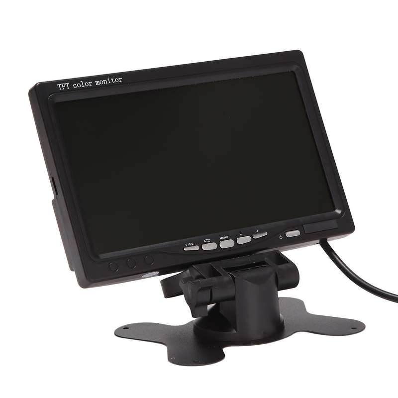 7 Inch Tft Lcd Color Hd Monitor for Car Cctv Reverse Accessories