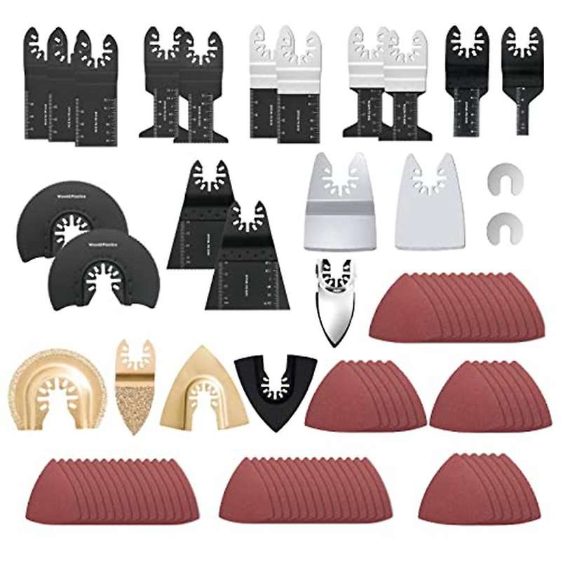 Oscillating Tool Blades, Quick Release Oscillating Saw Blades Kit